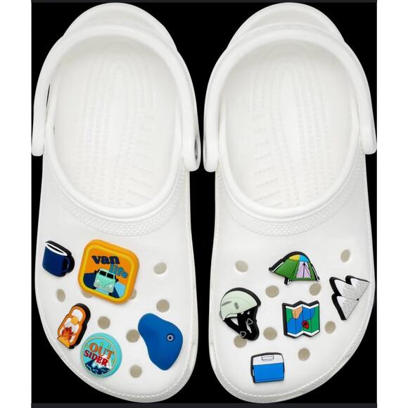 New Jibbitz Crocs Outsider Original Shoe Charm Uniquely You Collection 10-Pack - Picture 2 of 4